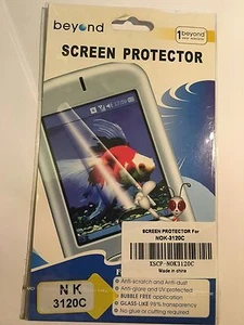 Nokia 3120C Screen Guard Protector in Clear XSCP-NOK3120C. Brand New Sealed pack - Picture 1 of 6