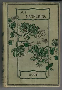 GUY MANNERING by Walter Scott. 1893 Antique Hardcover. Acceptable. FREE SHIPPING - Picture 1 of 6