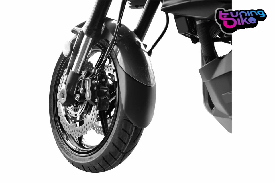 PUIG FRONT FENDER EXTENSION FOR KAWASAKI VERSYS 1000 12'-18' MATTE BLACK - Image 1 of 1
