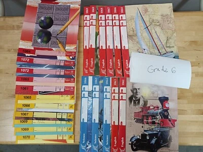 ACE Paces grade level 6 booklets 2000s versionsCondition is unused condition w - Image 1 of 4