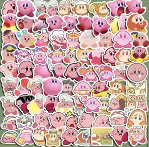 Juego de 100 calcomanías adhesivas Kirby Super Mario Bros - Imagen 1 de 3