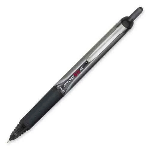 Pilot Precise V5 RT Retractable Rolling Ball Pen 0.5mm X-Fine BLK Office School - Image 1 of 1