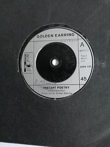 Golden Earring - Instant Poetry (Track 2094 121) EX Vinyl Record 7" - Picture 1 of 2
