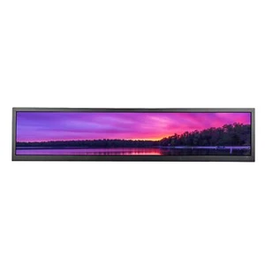 Moniteur LCD 24 pouces 1920x360 IPS USB HD POUR AFFICHAGE PUBLICITAIRE JEUX D'ARCADE - Photo 1/7