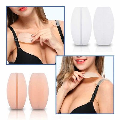 Rutschfeste BH Trägerpolster Silikon Schulter-Polster Kissen Anti Rutsch Pads