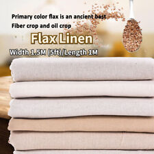 1m Crafts Cross Stitch Embroidery New Handmade DIY Embroidered Flax Linen Fabric