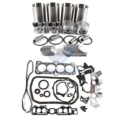 4G63(T) 8V Engine Rebuilt Kit for Mitsubishi Cat Clark CMP15 LPG GC15 Forklift - Image 1 of 4