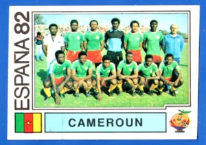 FIGURINA CALCIATORI PANINI ESPANA 82 N°91 SQUADRA CAMEROUN REC/RECOVERED - Imagen 1 de 2
