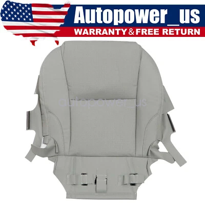 Cubierta de asiento de repuesto para parte inferior del conductor delantero gris para Lexus IS250 IS350 2006-2013 Foto 1 de 4
