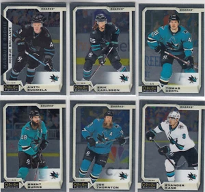 18/19 OPC Platinum San Jose Sharks Team Set w/RC - Thornton Suomela RC + - Picture 1 of 2