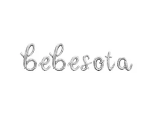 BEBESOTA Cursive Letter Balloon Banner - Birthday Party Supply Decorations - Picture 1 of 20