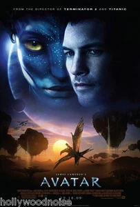 AVATAR ORIGINAL MOVIE POSTER FINAL 2-sided Double Sided 27x40 - Picture 1 of 1