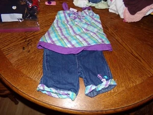 * GIRLS YOUNG HEARTS 2 PC SET 4T 594 - Picture 1 of 6