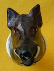 Bouchon verseur terre cuite SANGLIER pub CALVADOS GROULT bottle stopper boar