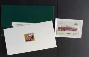Tarjeta telefónica Aston Martin Lagonda sin usar como foto en carpeta de presentación - Imagen 1 de 1