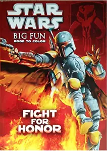 Star Wars Big Fun Book To Color - Fight For Honor - Picture 1 of 1