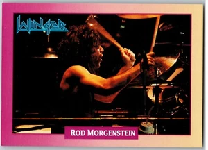 Tarjetas Brockum Rock #72 Rod Morgenstein - Winger 1991 - Imagen 1 de 2