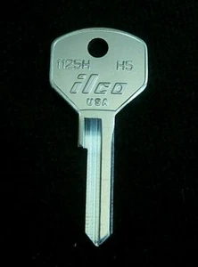 1125H FORD LINCOLN MERCURY Ignition/Door KEY BLANK 1939-51 F1 Zephyr Continental - Picture 1 of 2
