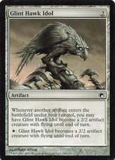 MTG Glint Hawk Idol Scars of Mirrodin Regular Common
