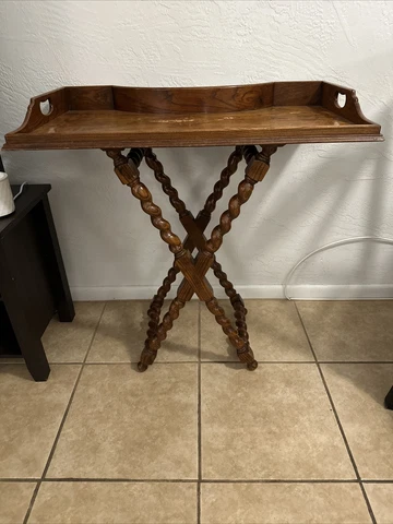 vintage butler tray Barleys Twist Cover