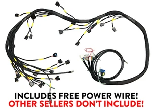 K20 K24 K-Series Tucked Engine Harness For Honda Acura K-Swap Integra CRX EK EG - Picture 1 of 9