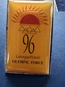 1996 ATLANTA GEORGIA POWER OLYMPIC FORCE PIN - Picture 1 of 7