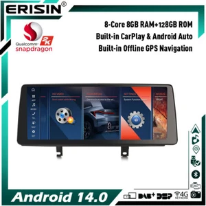 12.3" 8+128GB Android 14 GPS Autoradio Bluetooth für BMW F30 F31 F34 F32 F33 F36 - Bild 1 von 23
