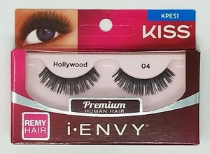 (LOT OF 10) I ENVY BY KISS Strip false eyelashes Black HOLLYWOOD 04 KPE51 - Picture 1 of 1