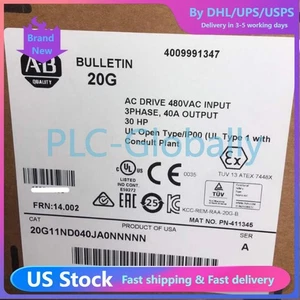 AB 20G11ND040JA0NNNN Unità AC PowerFlex raffreddata ad aria 755 sigillata nella scatola aus - Foto 1 di 1