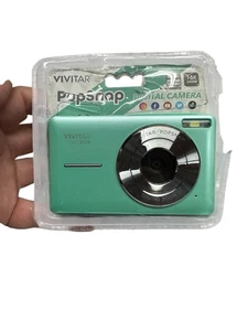 Vivitar Popsnap fotocamera digitale 1080 HD 44MP 16X zoom verde come nuova senza cavo - Foto 1 di 7
