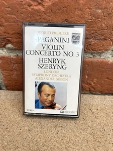 Paganini, Henryk Szeryng: Violinkonzert Nr. 3 (Cassette Tape) *sehr gut* - Bild 1 von 7