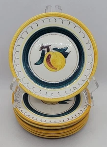Set of 6 STANGL "Fruit" Bread Plates, Vintage, Mid Century, 6 1/8", IMPERFECT - Picture 1 of 10