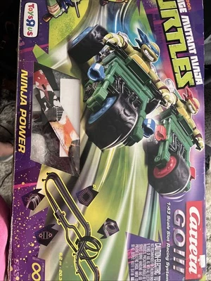 Carrera Teenage Mutant Ninja Turtles Road TMNT Slot Racing System y2k ~Leer~ Foto 1 de 4