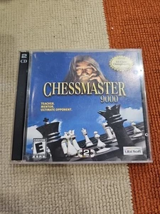 Chessmaster 9000 CD-Rom Two Disc Ubi Soft In Jewel Case For Windows (E1) - Picture 1 of 5