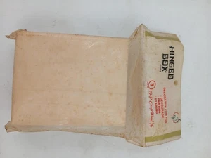 Vintage OVP CraftWood Klappbox unvollendet Holz Handwerk Decoupage Art 1720-B - Bild 1 von 8