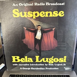Rare LP Bela Lugosi - Suspense (An Original Radio Broadcast) VG/VG+ Play Tested - Imagen 1 de 3