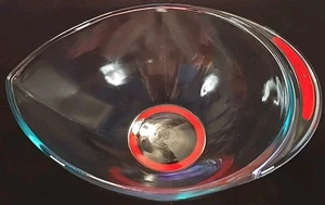 Pyrex Large Tear Drop Mixing Pour Spout Glass Bowl 2250 5 Qt Non Skid Base Grip - Picture 1 of 4