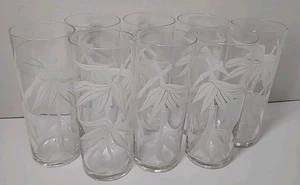 Bicchieri Bicchieri 8 MCM Vetro Bambù Highball 6" Retro Tiki  - Foto 1 di 15