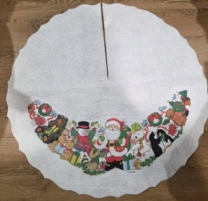 Santa’s Best Vintage Weihnachtsbaum Rock Schneemann Freunde  - Bild 1 von 9