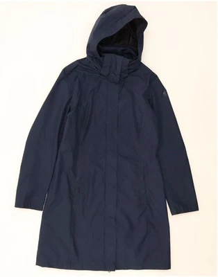 NORTH SAILS Womens Oversized Hooded Raincoat UK 10 Small Navy Blue BO04 - image 1 of 3