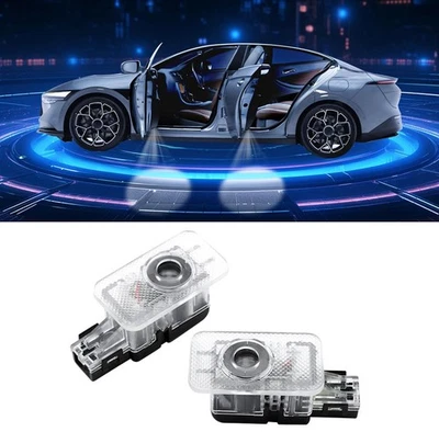 2 PIEZAS LED LUZ PUERTA CON PROYECTOR LÁSER VOLVO XC90 XC60 XC40 S90 S60 V90 V60 Foto 1 de 4
