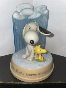 Hallmark Peanuts Gallery Snoopy & Woodstock 5" Figur "Lend an Ear" 2010 2011 - Bild 1 von 7