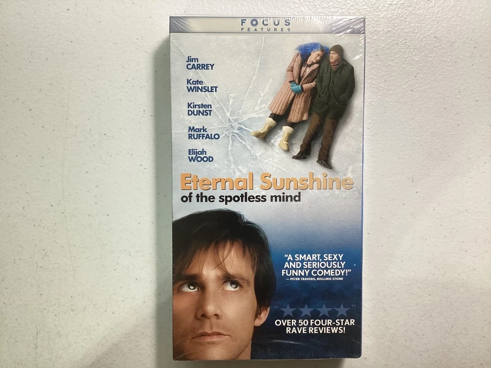 Eternal Sunshine of the Spotless Mind VHS 2004 Sealed Watermarked R Jim Carrey - Image 1 of 4
