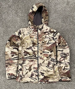 NUEVO sin etiquetas Under Armour para mujer dientes de cejas caza sudadera con capucha estéril camuflada talla grande - Imagen 1 de 8