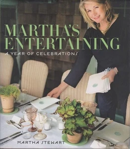 MARTHA STEWART Martha's Entertaining: A Year of Celebrations 2011 1st Ed. HC Boo - Picture 1 of 1