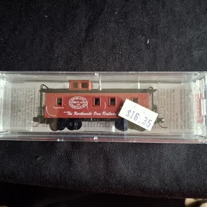 Micro Trains N Scale Spokane Portland Seattle 34' Wood Sheathed Caboose 724 New - Picture 1 of 5