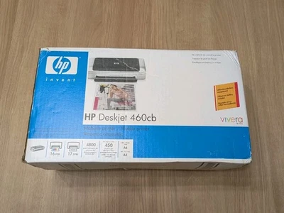 HP DeskJet 460cb A4 USB Portable Colour InkJet Printer - Free Same Day Dispatch - Image 1 of 4