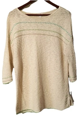 Suéter para mujer J. Jill talla mediana oficina viaje abuela costera minimalista Foto 1 de 4