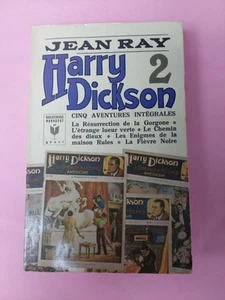 Bd36/ Harry Dickson - integrale 2 - marabout - jean RAY - 1974 - Imagen 1 de 2