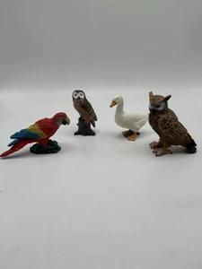 Schleich 14247 ADLER EULE Papagei 14329 Gans 13130 Tier Konvolut 14238 Rentner - Bild 1 von 9